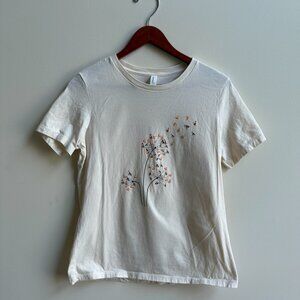 Bella Canvas Cat Flower Dandelion Shirt - Size M